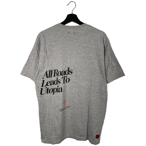 Clot Road to Utopia Graphic tee gray mens size Large - Picture 2 of 8